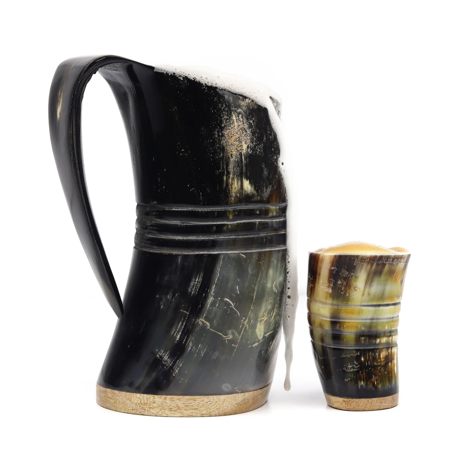 Horn Mugs