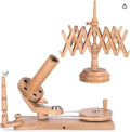 MARS EXPORTS handcrafted wooden umbrella swift yarn winder design B