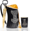 MARS EXPORTS Thor design Viking horn mug set