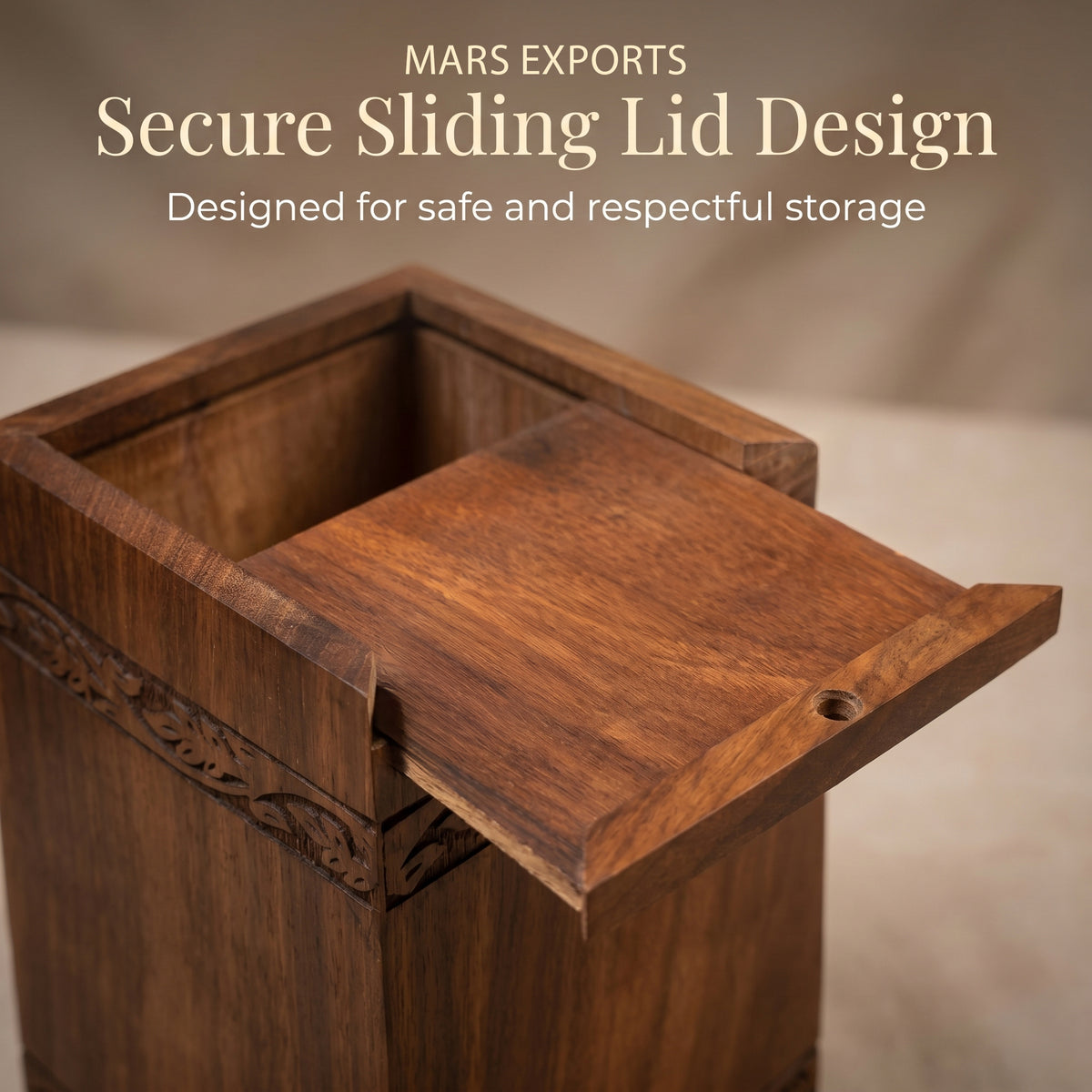 115 cu in Tree of Life urn for funeral or celebration-of-life memorial