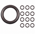 Retro brown wooden curtain rings without clips